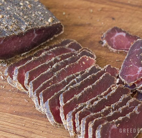 Perfect Biltong Recipe—South African Beef Jerky - Greedy Ferret
